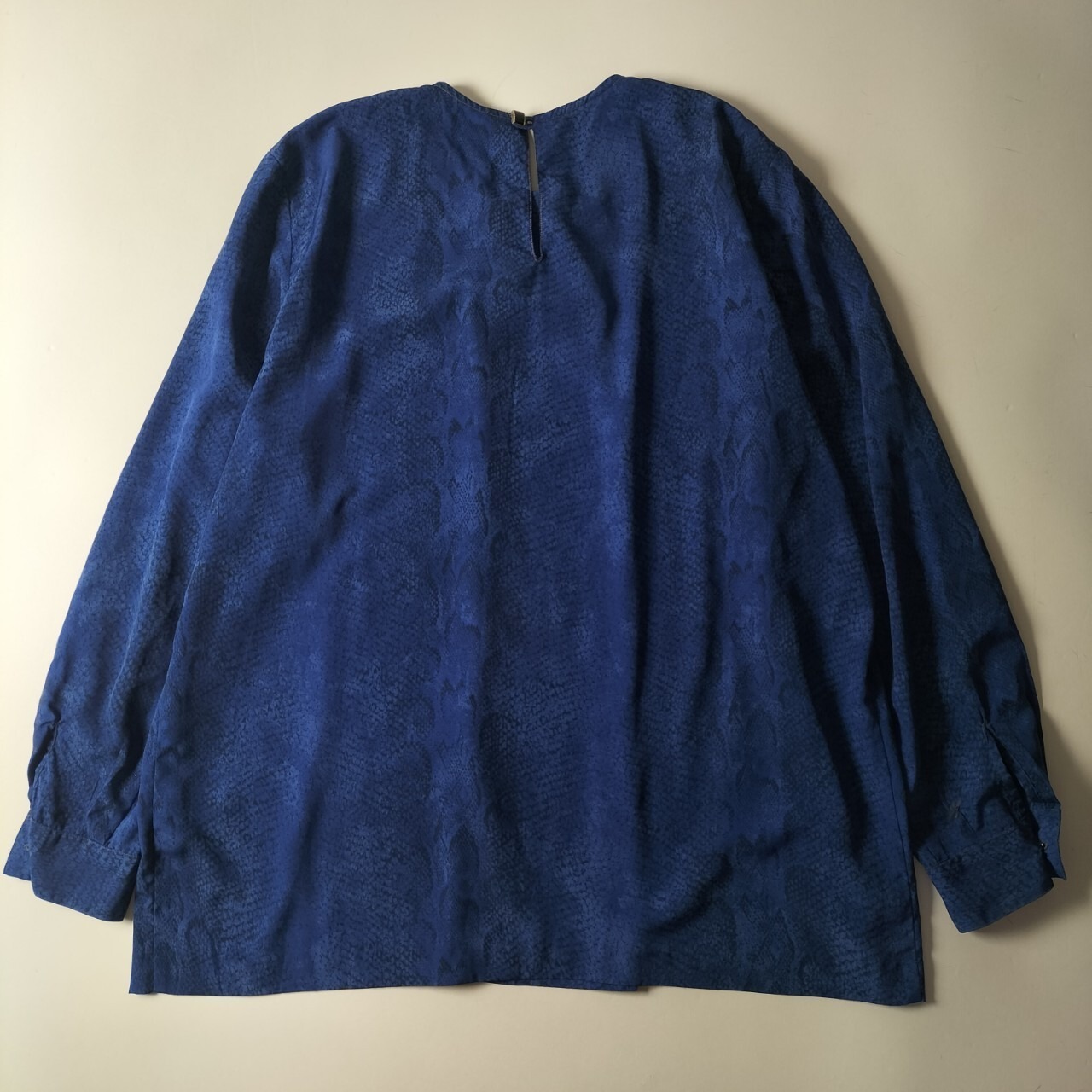 イタリア製 Oppioline パイソン柄 ブラウス