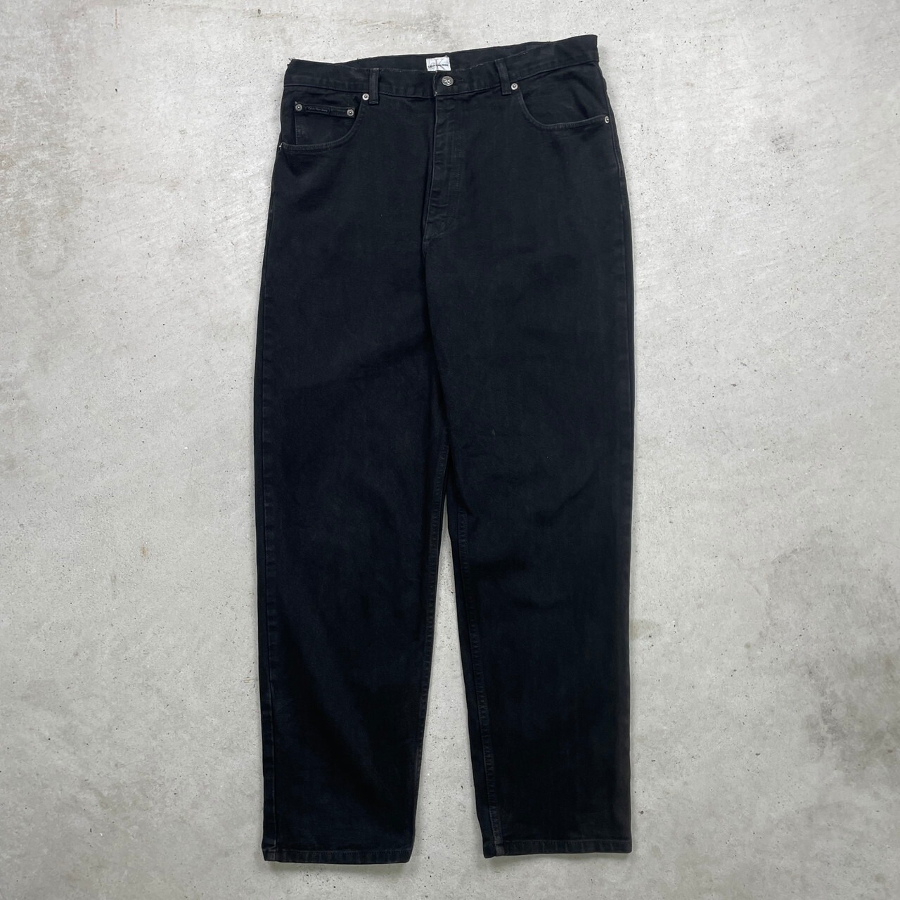 90年代 Calvin Klein Jeans カルバンクラインジーンズ ブラックデニム 