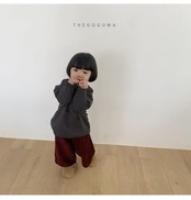 ザゴグマ / THE GOGUMA / カラーコーデュロイ裏起毛パンツ / 韓国子供服 / ジュニア / 26winter〖取寄〗*JS~JL*
