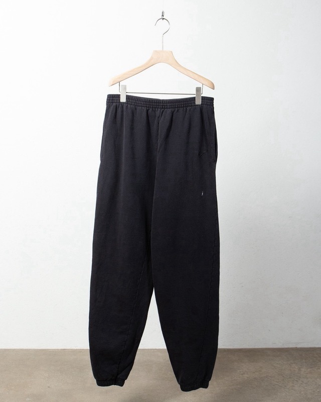 "NIKE" baggy silhouette sweat easy trousers / Made In USA