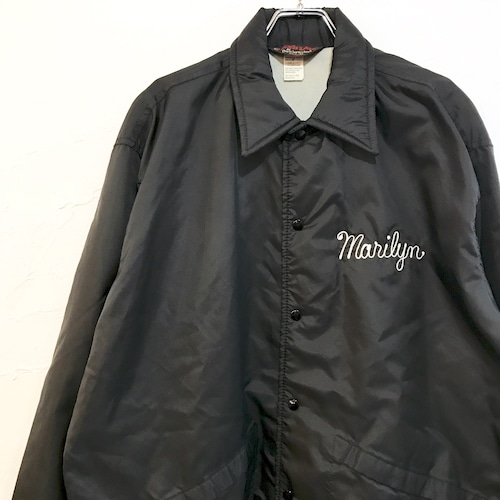 【USED】70's コーチジャケット ブラック