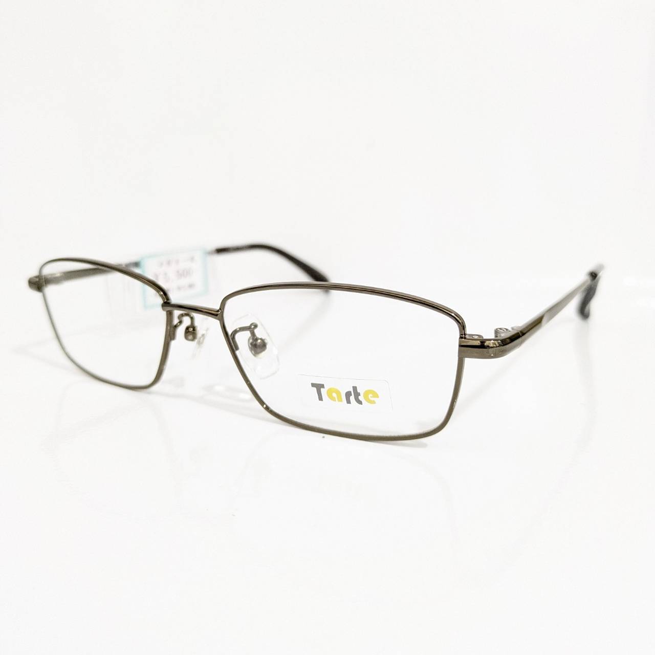 【Tarte】スクエアメタルフレーム ガンメタ