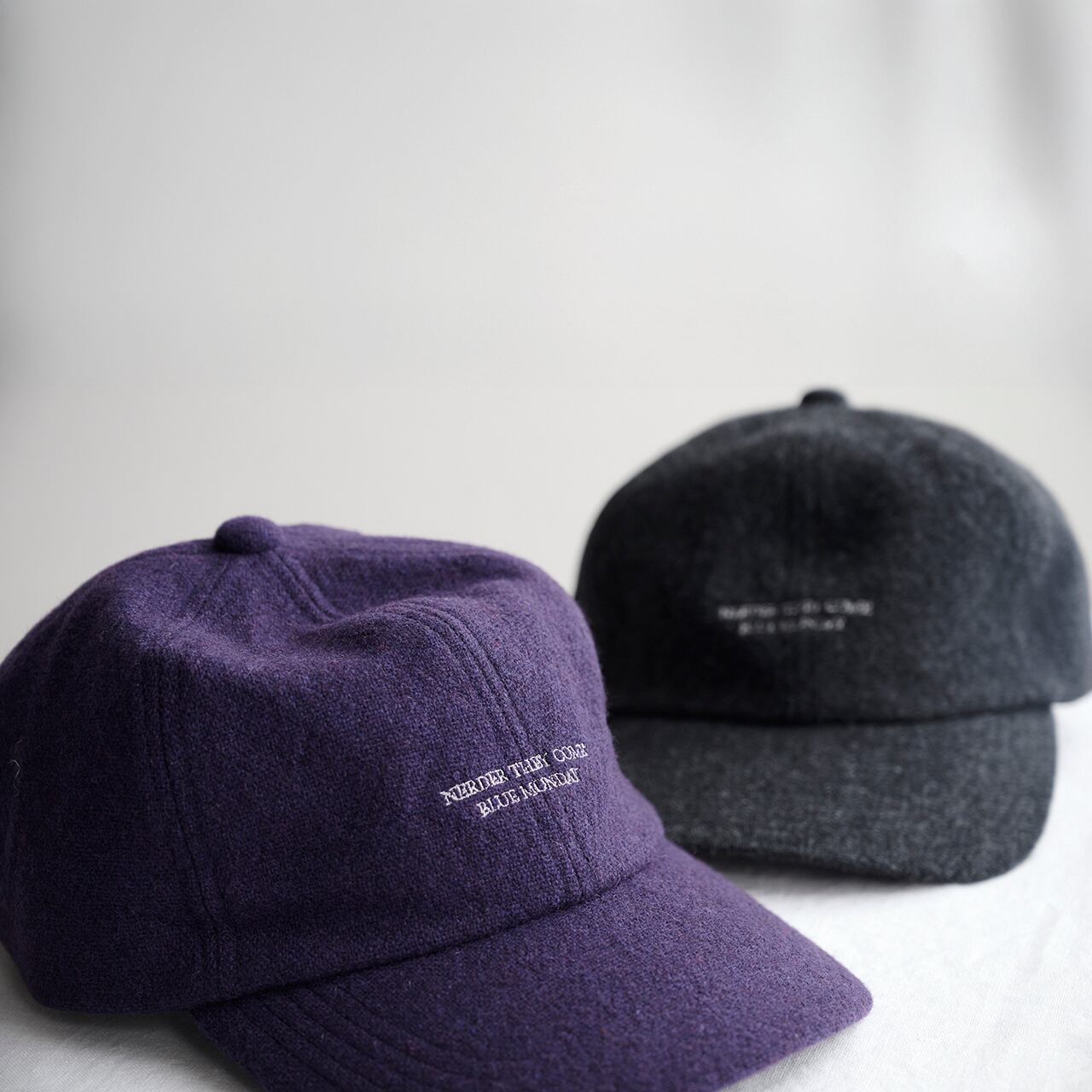 【30%off】Nine Tailor ナインテーラー N-1305 / Fagus Cap black & purple
