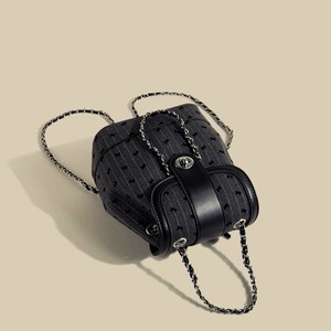stripe  ribbon rucksack