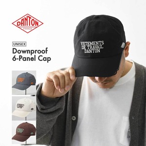 DANTON [ダントン] Downproof 6-Panel Cap [DT-H0377DCN] ダウンプルーフ6パネルキャップ・6パネルキャップ・ナイロンキャップ・キャンプ・アウトドア・MEN'S / LADY'S [2026AW]