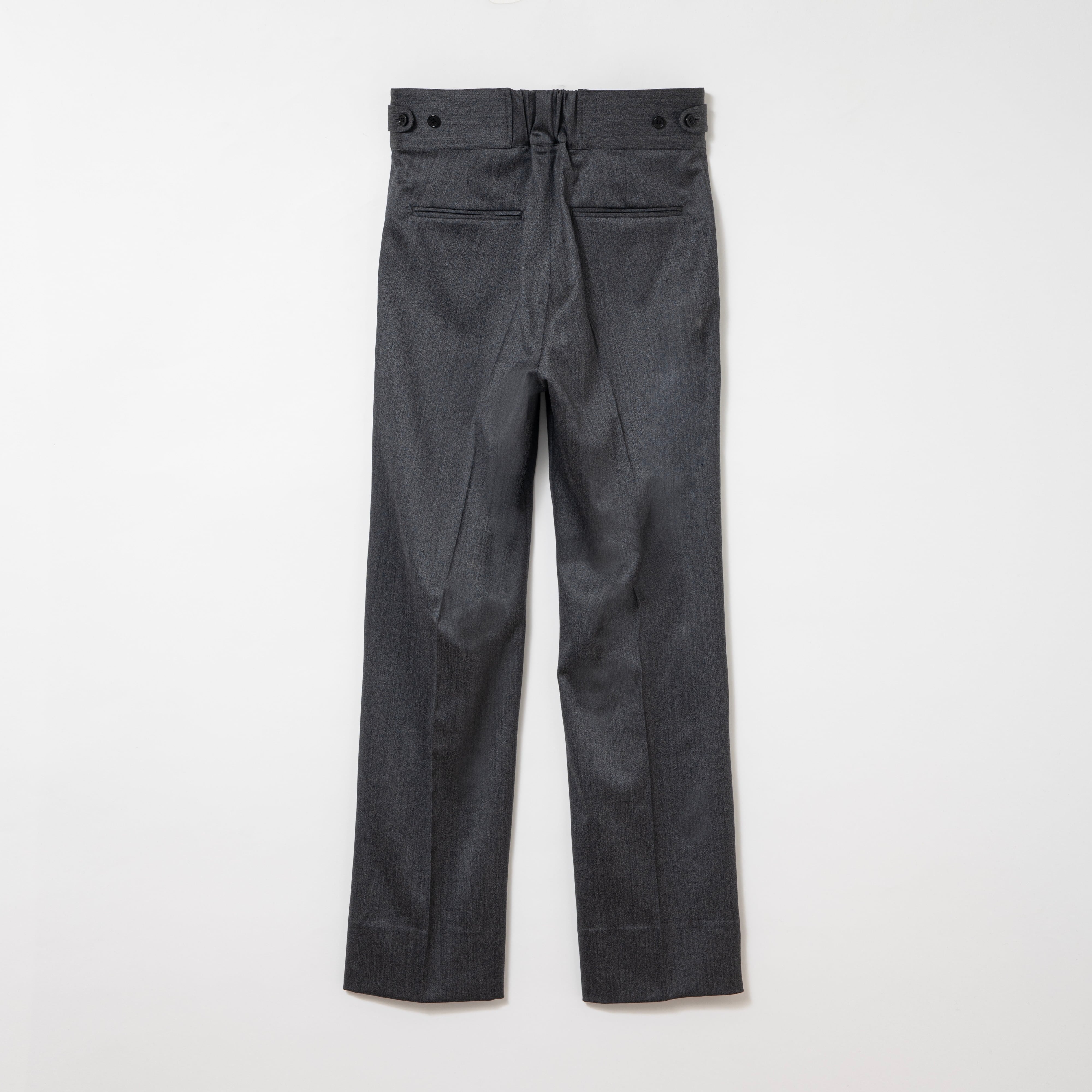 High waist flare slacks（GREY） | TTTMSW