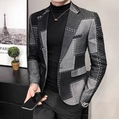 slim casual suit jacket 00205