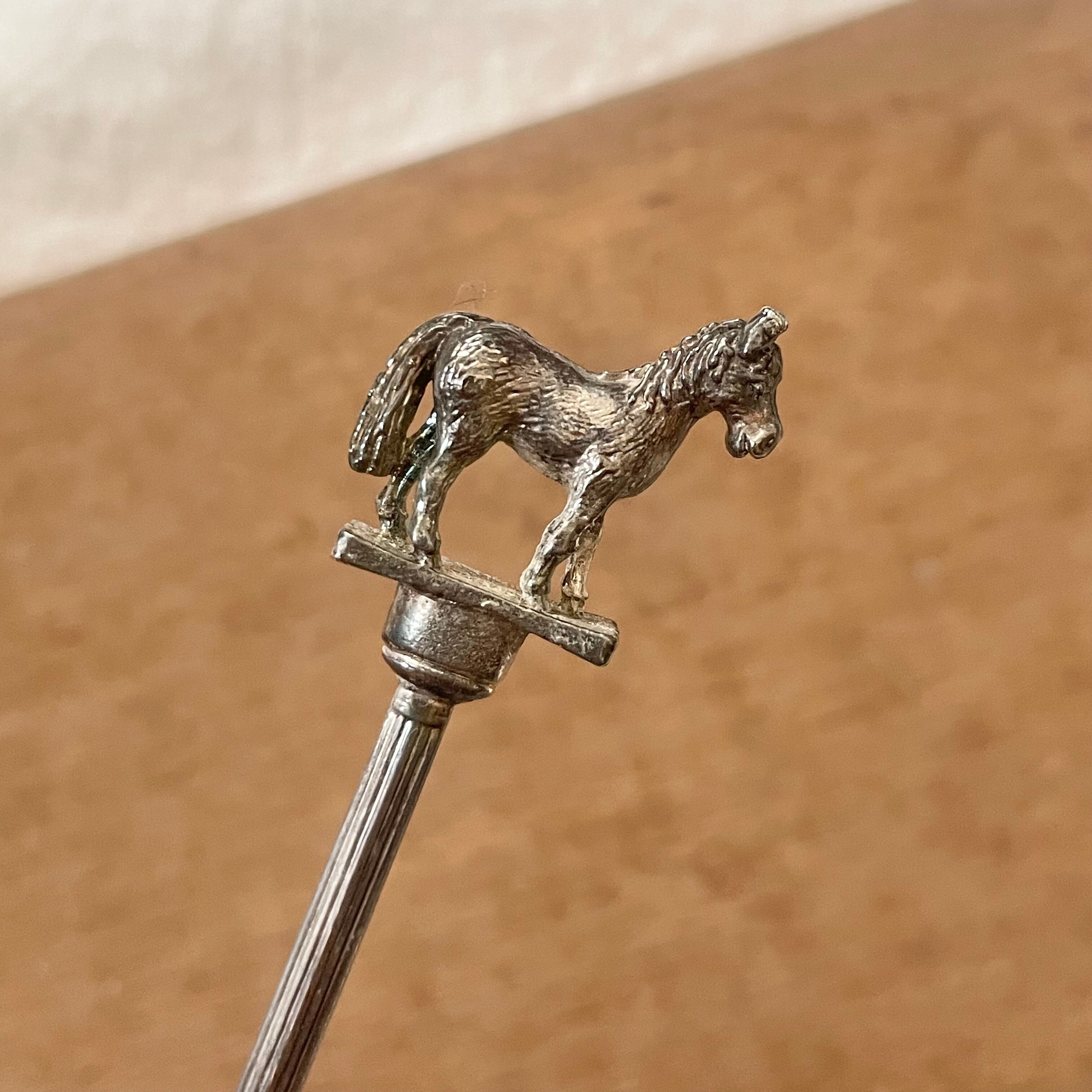 立体の馬のティースプーン