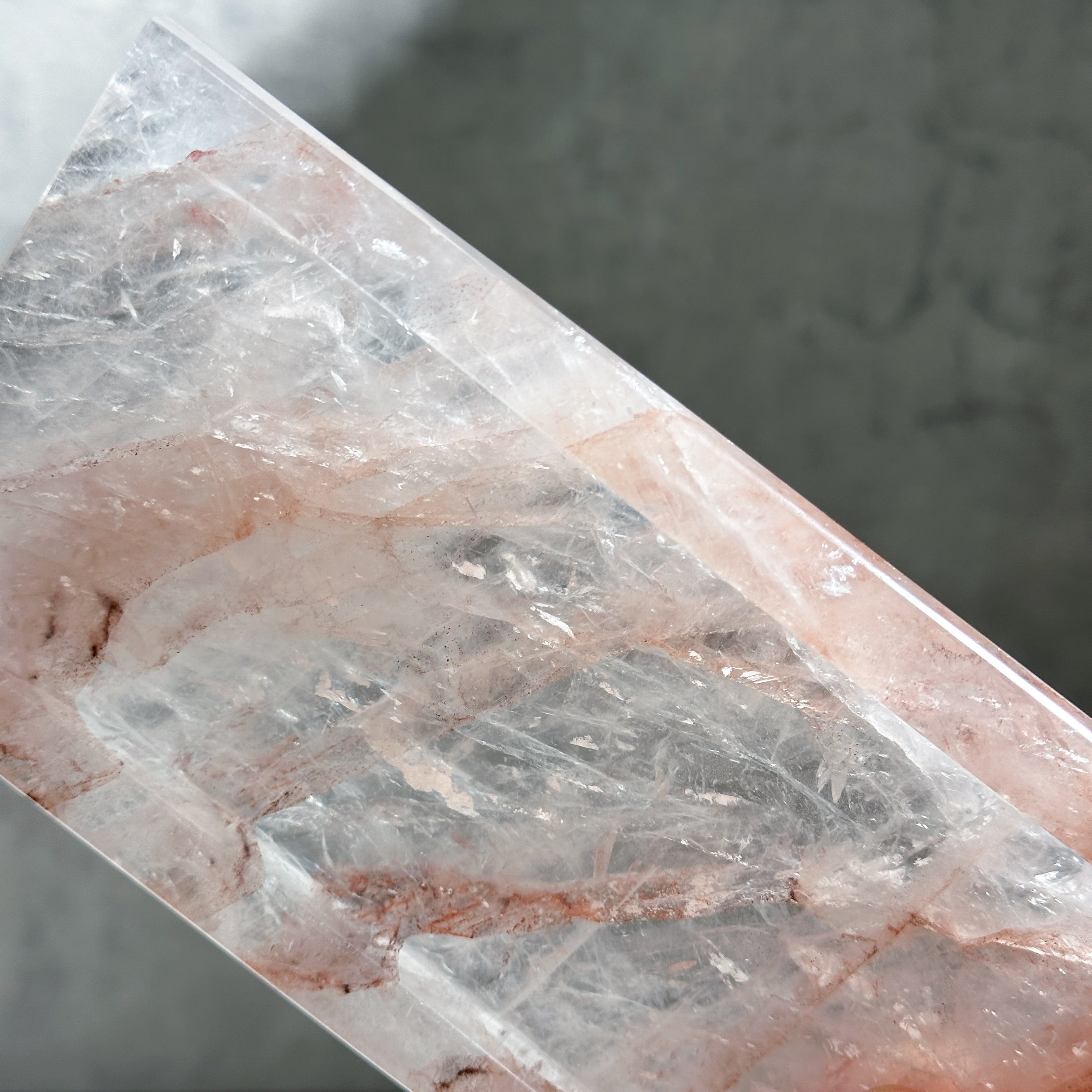 レッドヘマタイトクォーツのトレー 01◇ Red Hematite Quartz