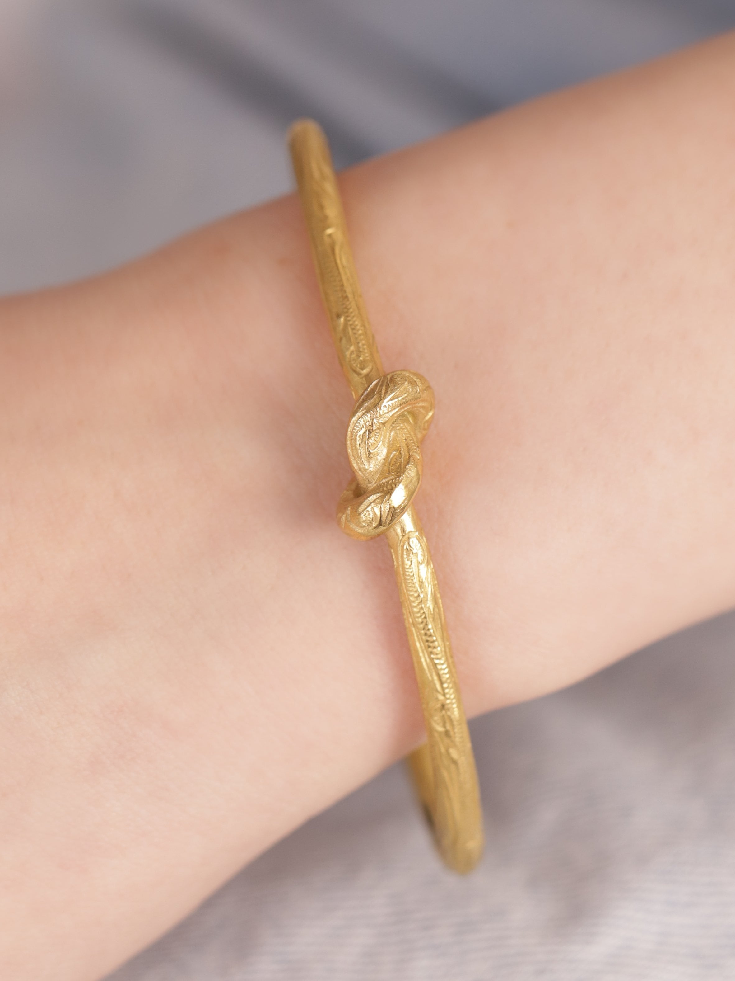 316L hawaiian knot bangle #b12 | rani