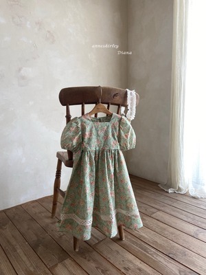[予約] Anne shirley - madeleine dress ( mint )