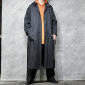 design nylon coat black