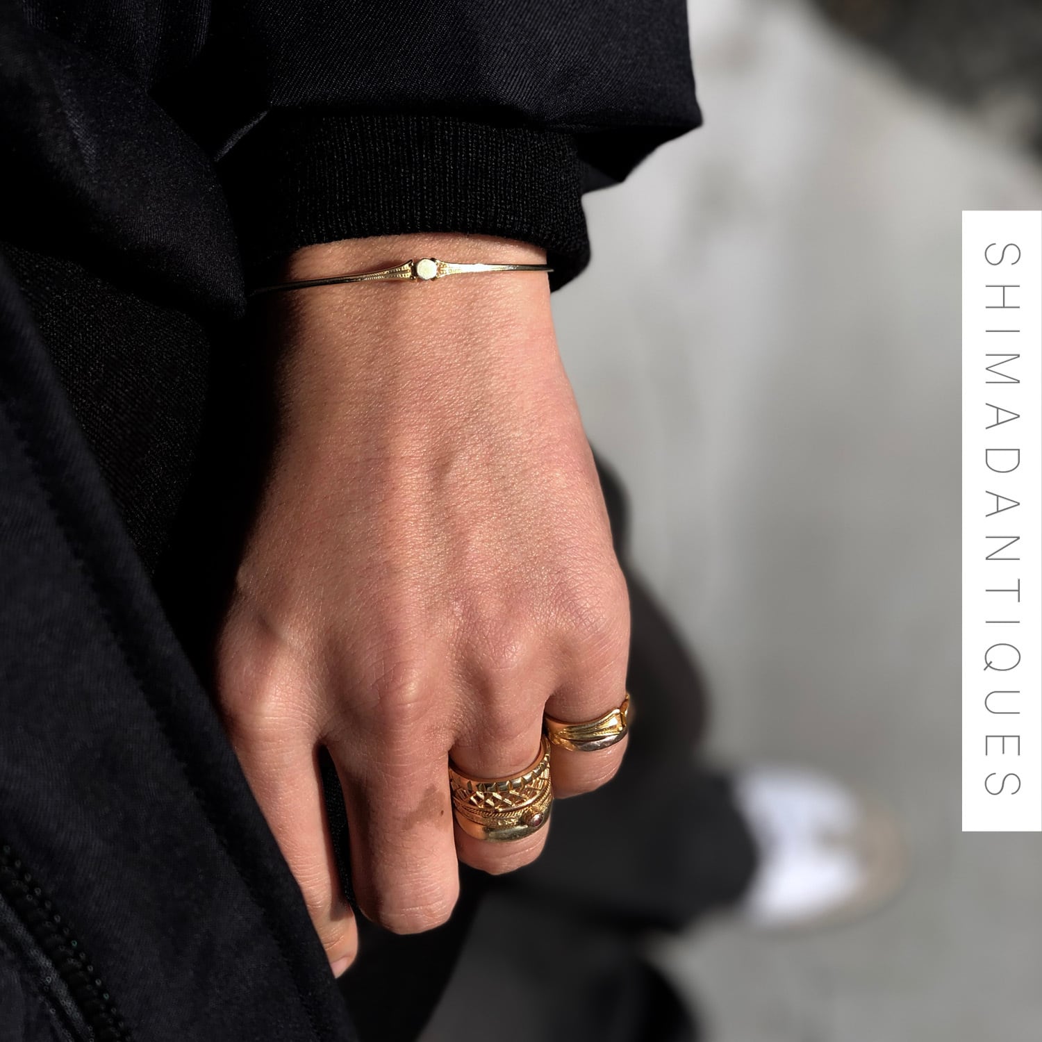 Baby Bangle・Light／K18 | SHIMADANTIQUES