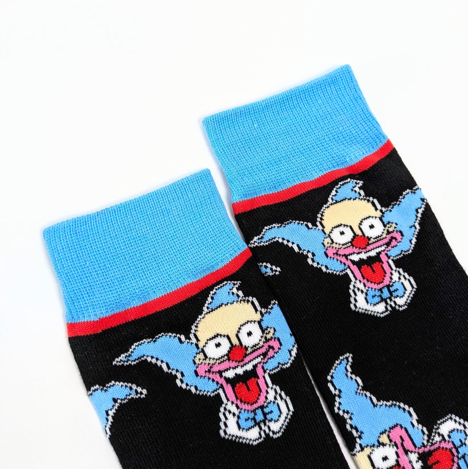 ♧【 crew socks / クルーソックス 】『 The Simpsons / シンプソンズ / クラスティー・ザ・クラウン 』 靴下 / ソックス〚アメリカン雑貨 アメトイ〛