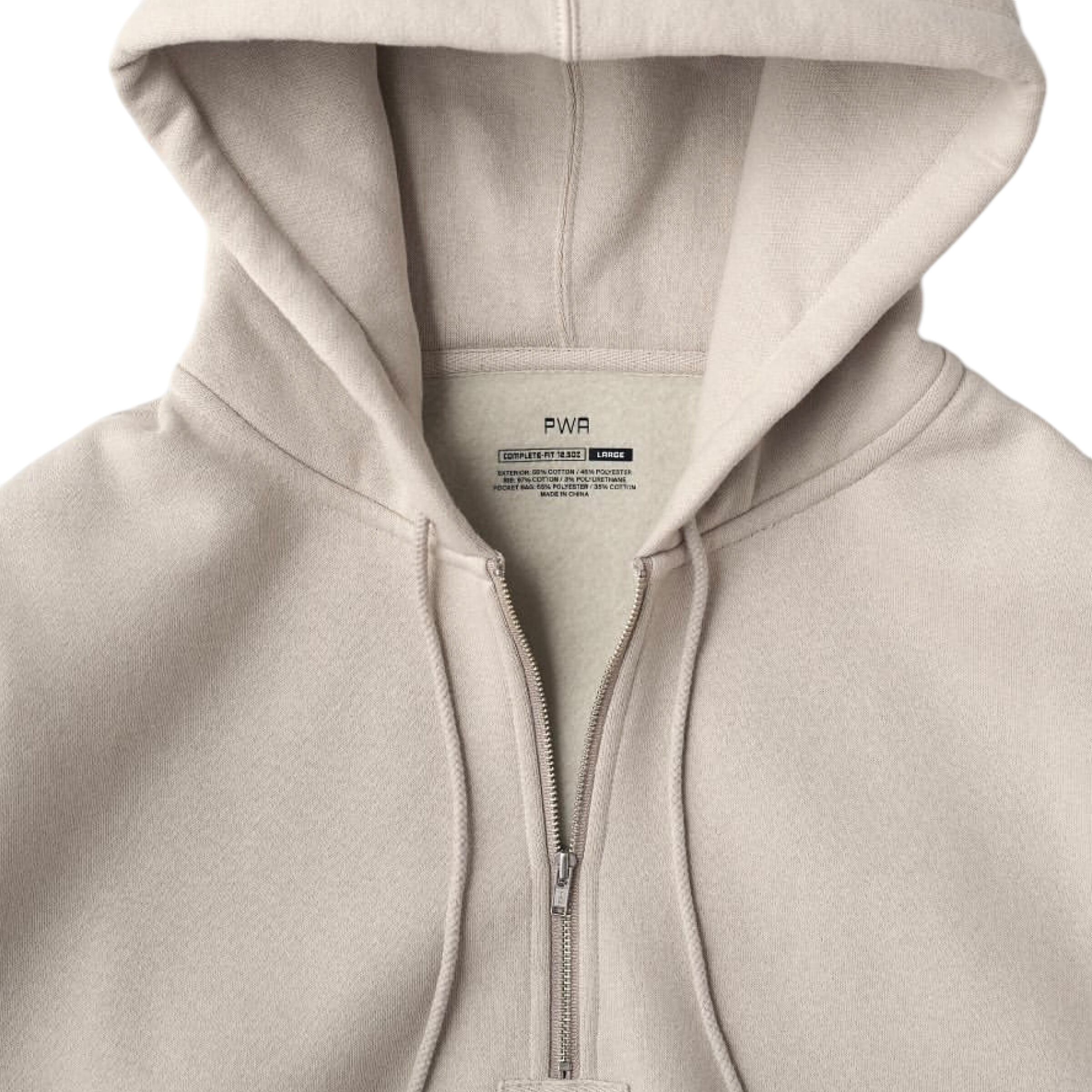 PWA / COMPLETE-FIT 12.5oz H/Z HOODIE SAND | THE NEWAGE CLUB
