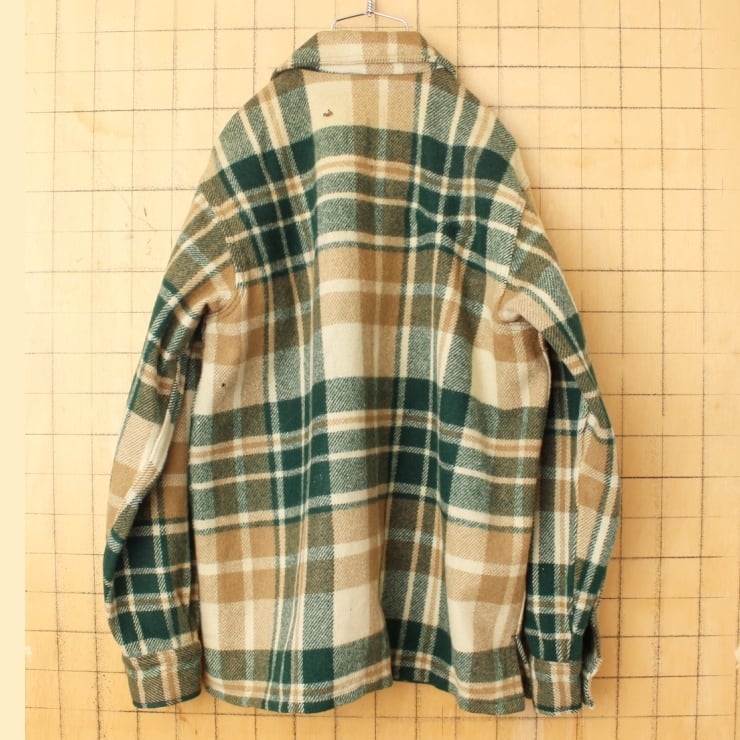 Woolrich ヴィンテージ 60s〜70s チェック ウールジャケット