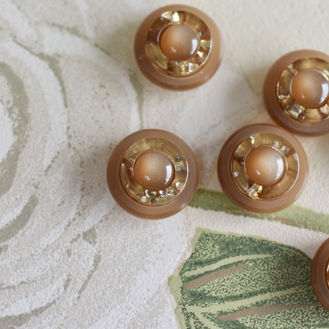 グリッターリング×ベージュ 15㎜