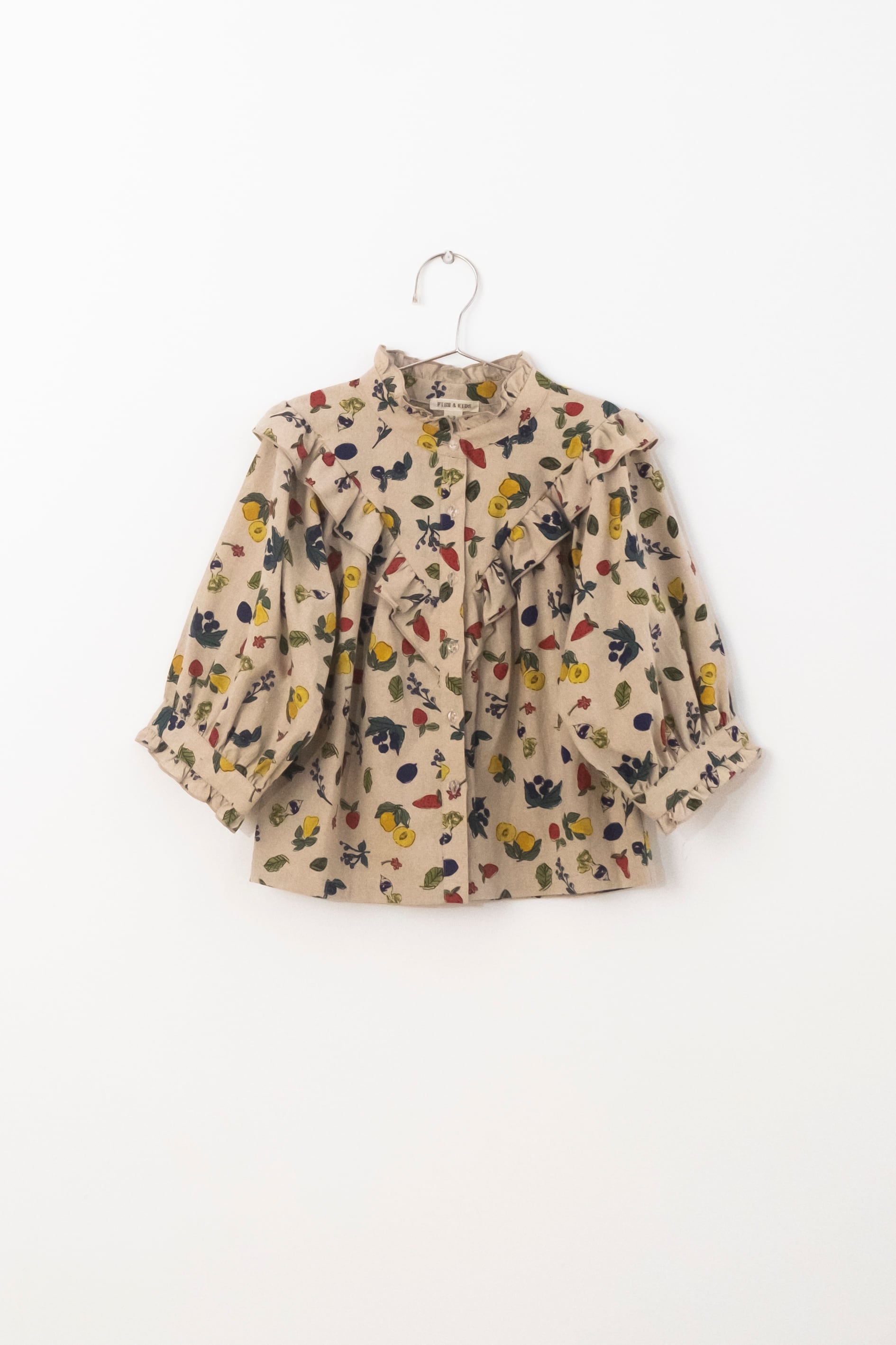 ラスト1【 FISH & KIDS】25AW FARM BLOUSE