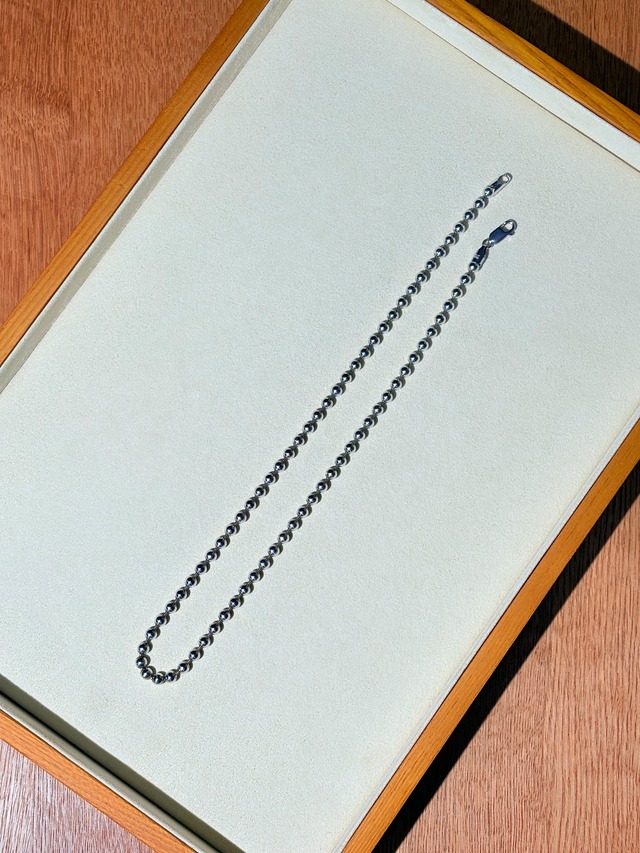 Ball Chain Necklace -Italy-