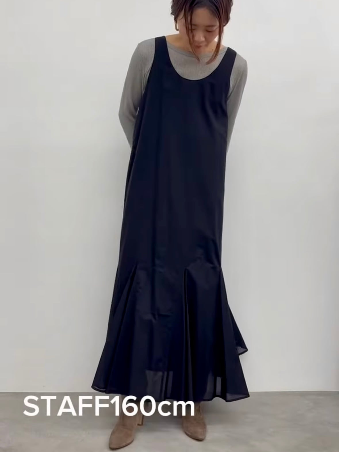 SALE】CLOCHE(クロッシェ) 綿ローンノースリーブワンピ SALE】CLOCHE(クロッシェ) 綿ローンノースリーブワンピ