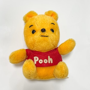 Vintage Tokyo Disneyland Winnie The Pooh Plush Toy Made In Japan