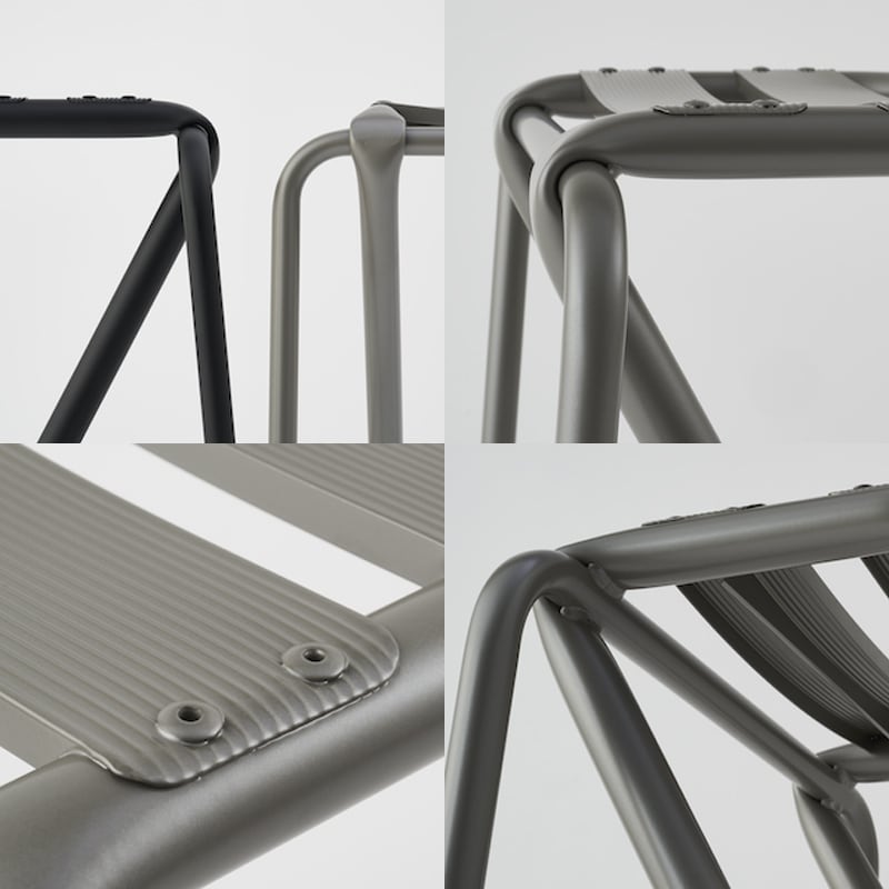 BENT LOW STOOL［ DUENDE ］ | REAL Style online shop