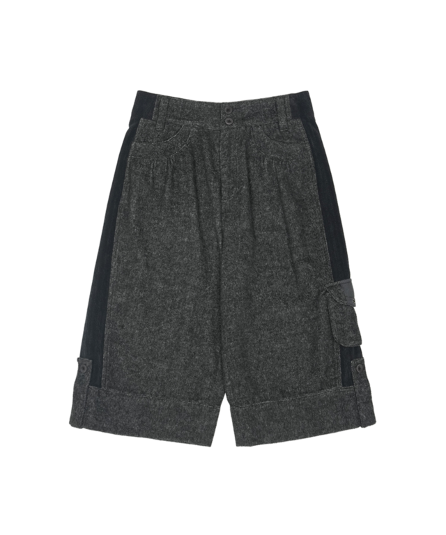 [COYSEIO] SIDE PANEL WIDE PANTS DARK GREY 正規品 韓国ブランド 韓国通販 韓国代行 韓国ファッション コイセイオ 日本 店舗