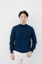 [12色]ウォッシャブルウール ハイネックセーター