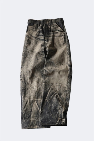 daisuke tanabe【x-ray jacuard denim trouser  -black-】