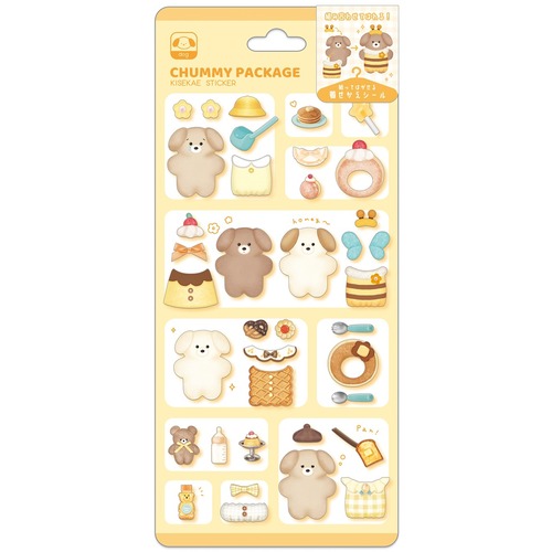 【ロット販売】【10入】01300チャミーパッケージステッカーハニーイエロー(9431008)