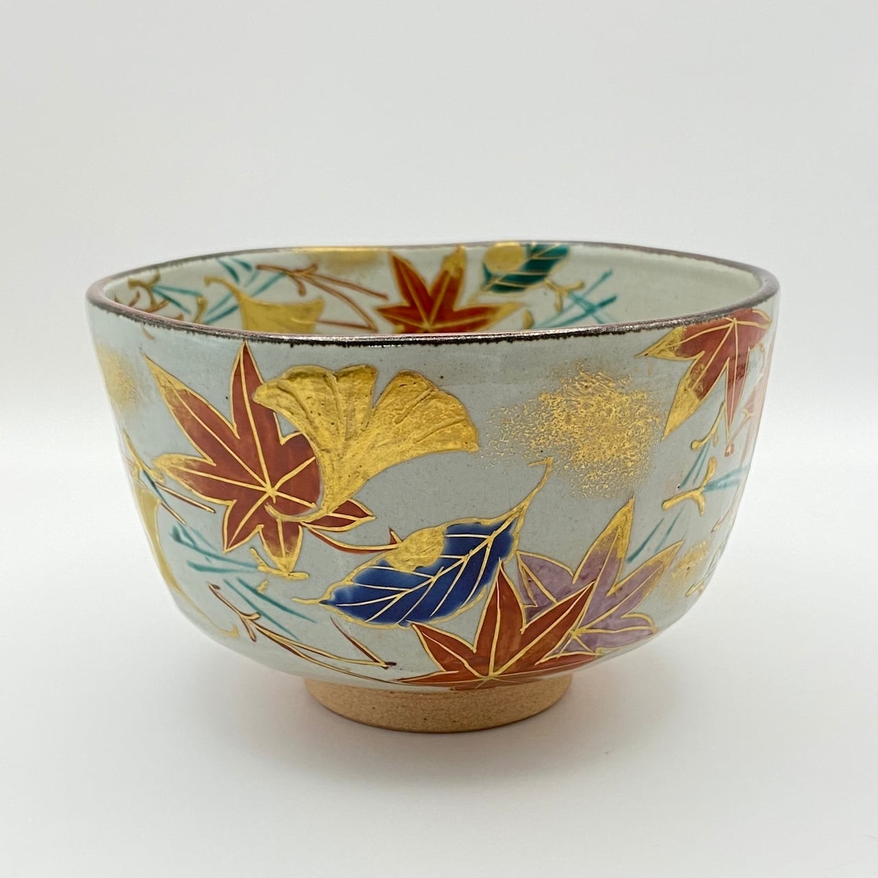 イ742 茶碗『錦渓山窯　竹田寿香』『金襴手　茶碗　共箱』抹茶　茶道具 イ742 茶碗『錦渓山窯 竹田寿香』『金襴手 茶碗 共箱』抹茶 茶道具