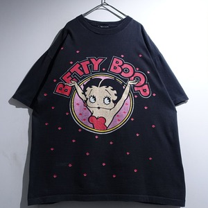 90s "BETTY BOOP" Black Print Design T-Shirt