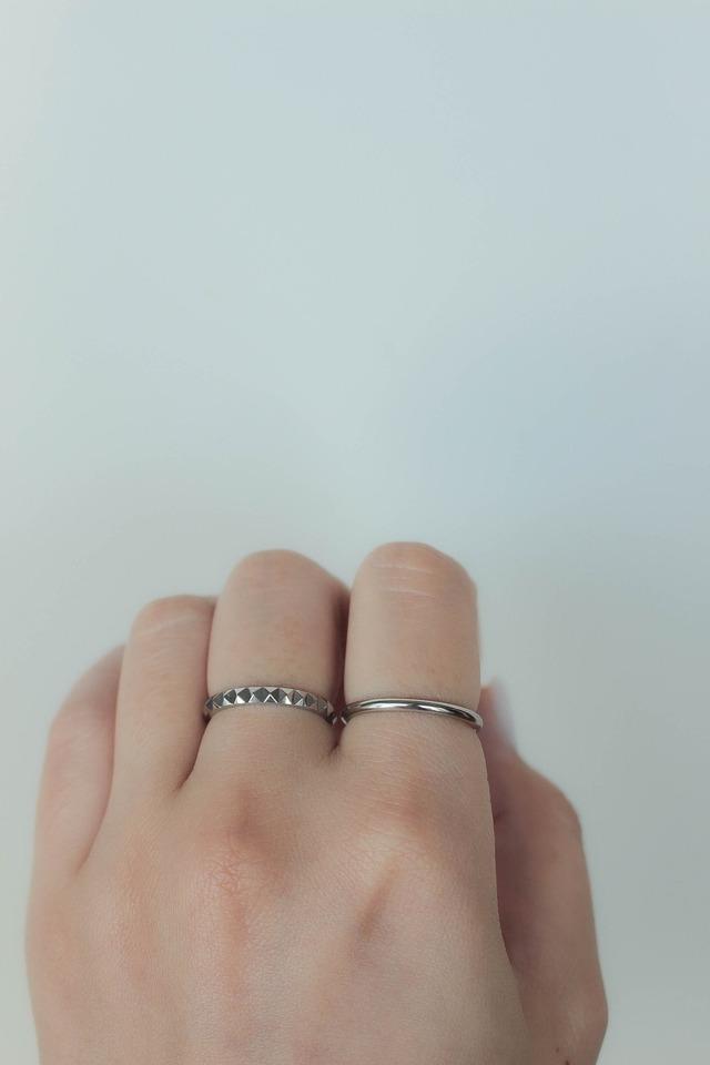 5/15(wed)再販 Tube Ring / 2mm(細)