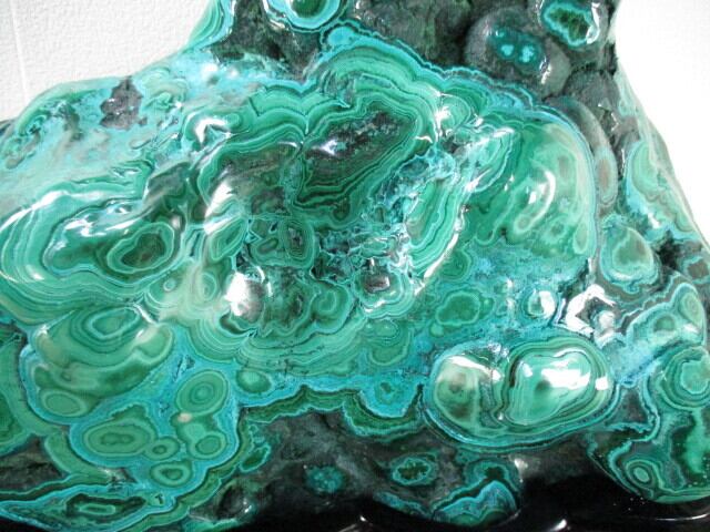 和名孔雀石 【送料無料】【高品質】コンゴ産特大クリソコラマラカイト16.7kg