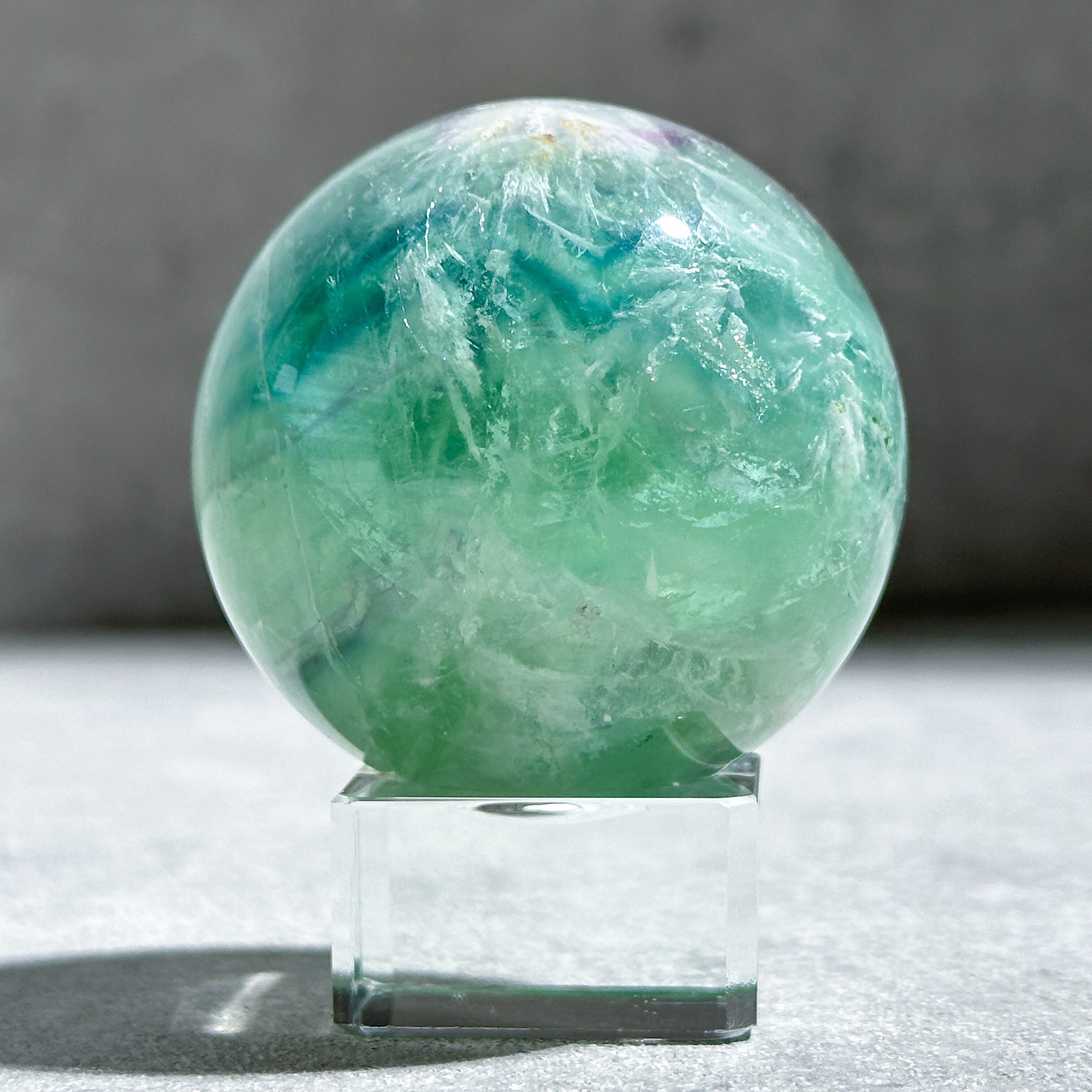エンジェルフェザーフローライト スフィア02◇ Angel Feather Fluorite