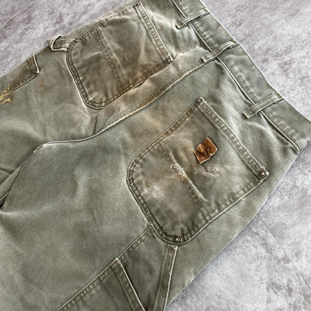 00s モスグリーン ダブルニー Carhartt B136 MOS 32×32 | ib2