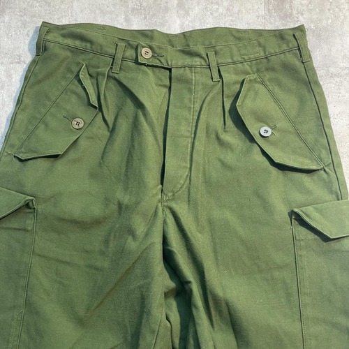 60-80s スウェーデン軍 実物 M-59 フィールドパンツ C50 w31 詳細写真3