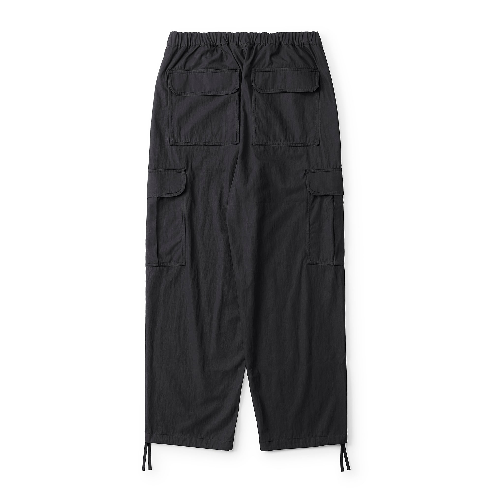 everyone cotton nylon cargo pants (BLACK) | everyone