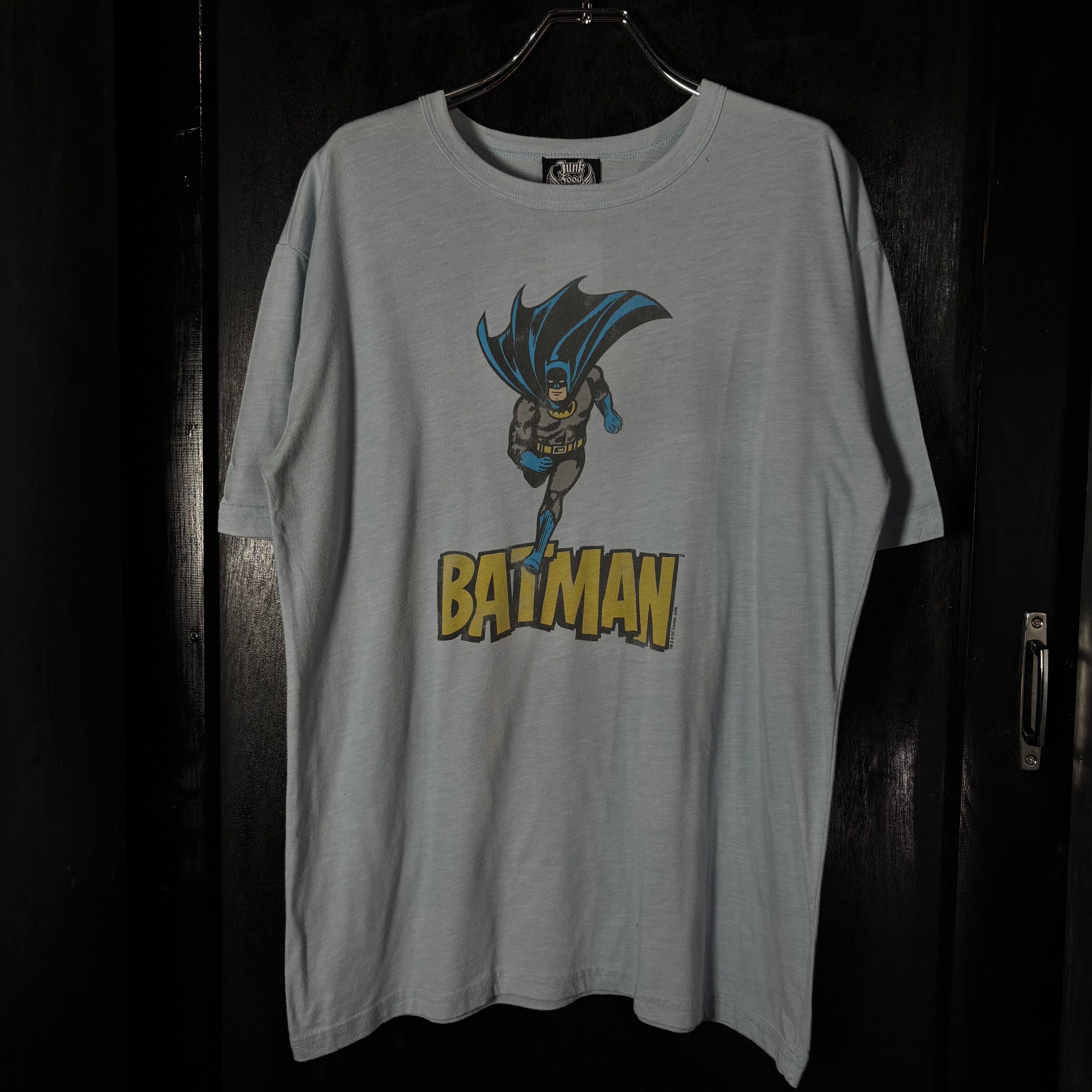 00s USA製 JunkFood BATMAN T-shirt バットマン Tシャツ アメリカ製