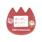 星のカービィおなまえバッジ はなぐみ/カービィ＆ワドルディ(5255964)