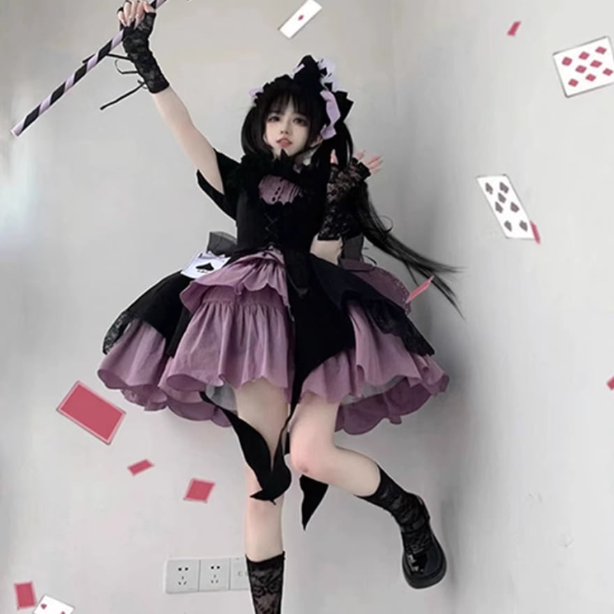 Amazon.co.jp: [SSUPTEMBER2] 小悪魔 魔法少女 ゴスロリ