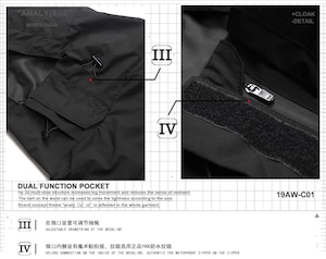 WHYWORKS 19AW サイバーマント