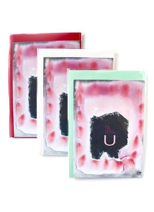 LA アーティストThank Youカード３セット Artist Thank You Cards 3-Pack GOOSE PROJECTS