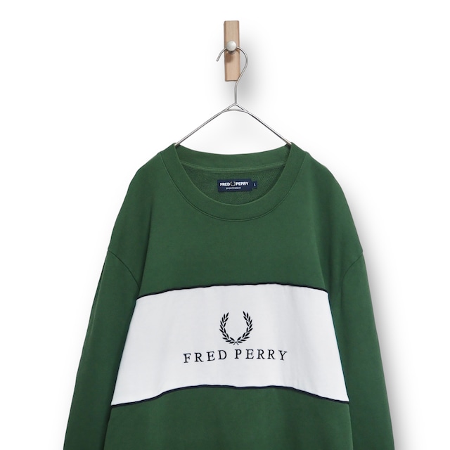 【FRED PERRY】デザインスウェット
