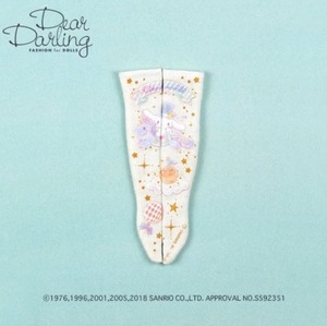 Dear Darling fashion for dolls サンリオキャラクターズ シナモロール サンリオキャラクターズ コラボソックス