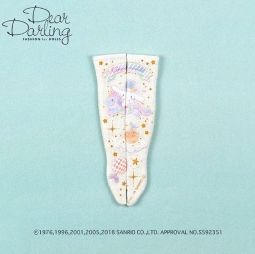Dear Darling fashion for dolls サンリオキャラクターズ シナモロール サンリオキャラクターズ コラボソックス