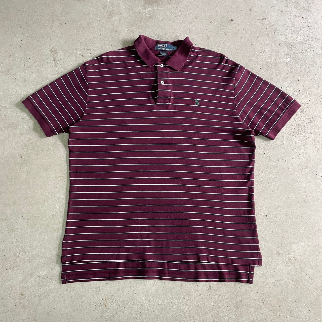 Polo by Ralph Lauren オールドラルフローレン ボーダー ポロシャツ 
