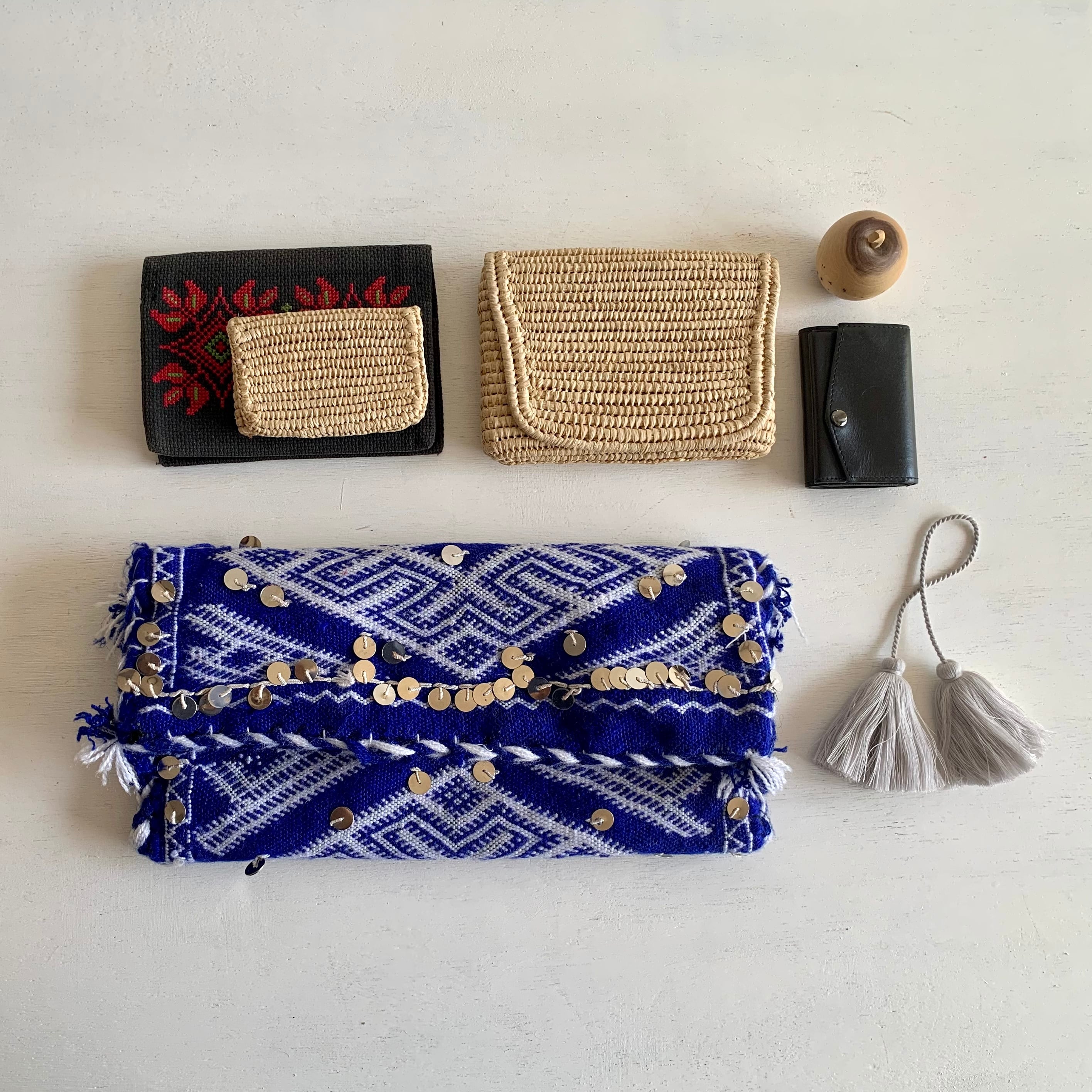 オールドキリムのクラッチバッグ | モロッコの暮らしと手しごと