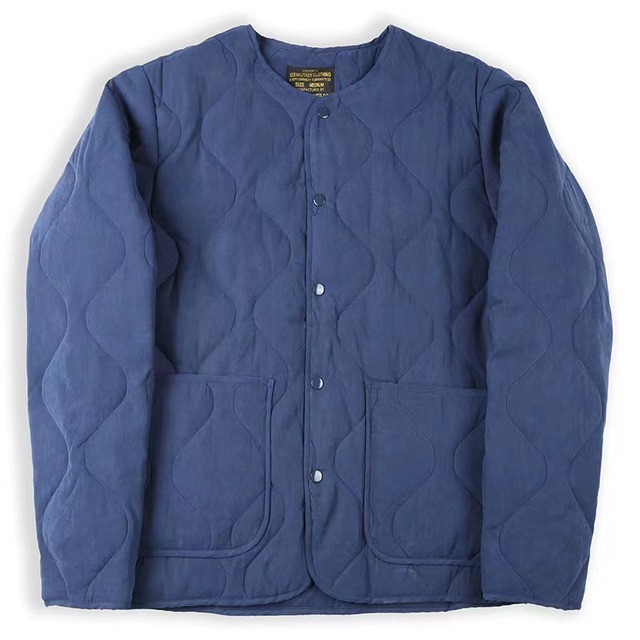 P13430 男 コートジャケット 冬新作 カジュアル保温ポケット　無地