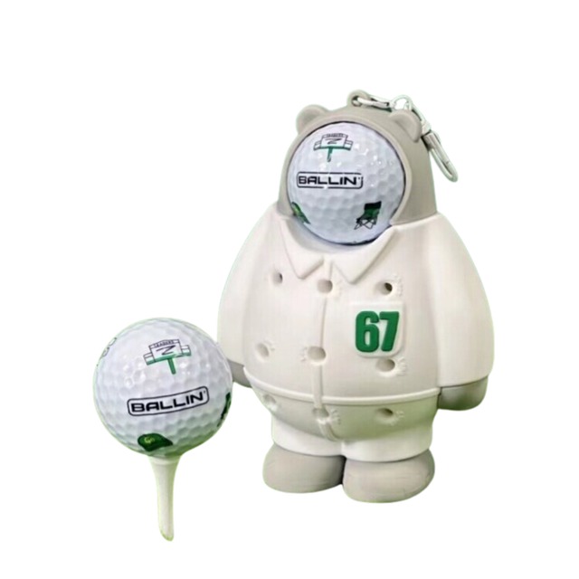 Golf Ball Storage Bear - Golf Pendant   10582